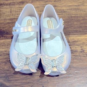Mini Melissa pearlescent dress Mary janes